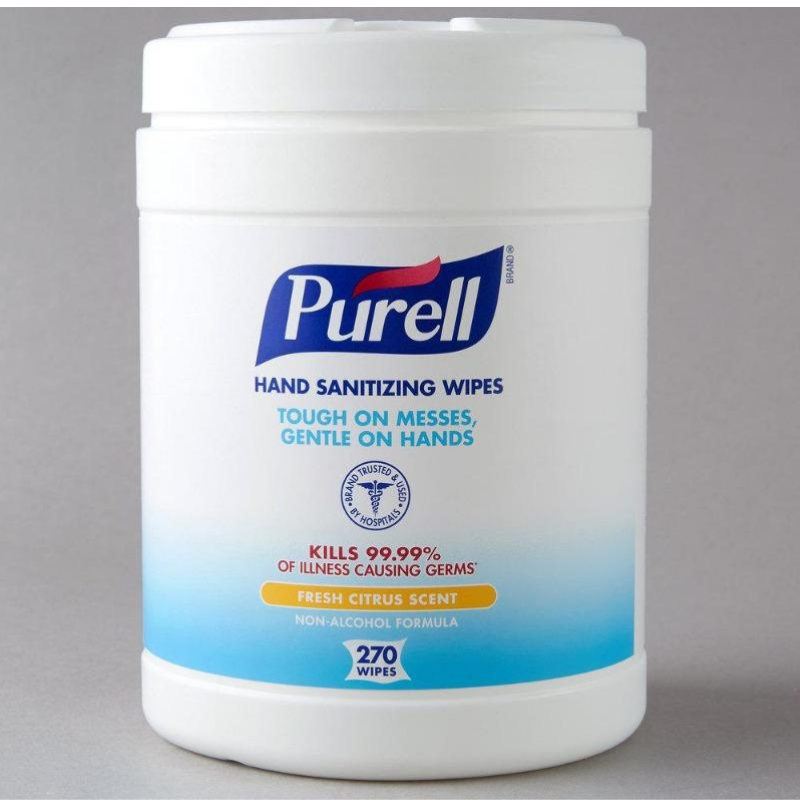PURELL Sanitising Wipes | 6X270 Count