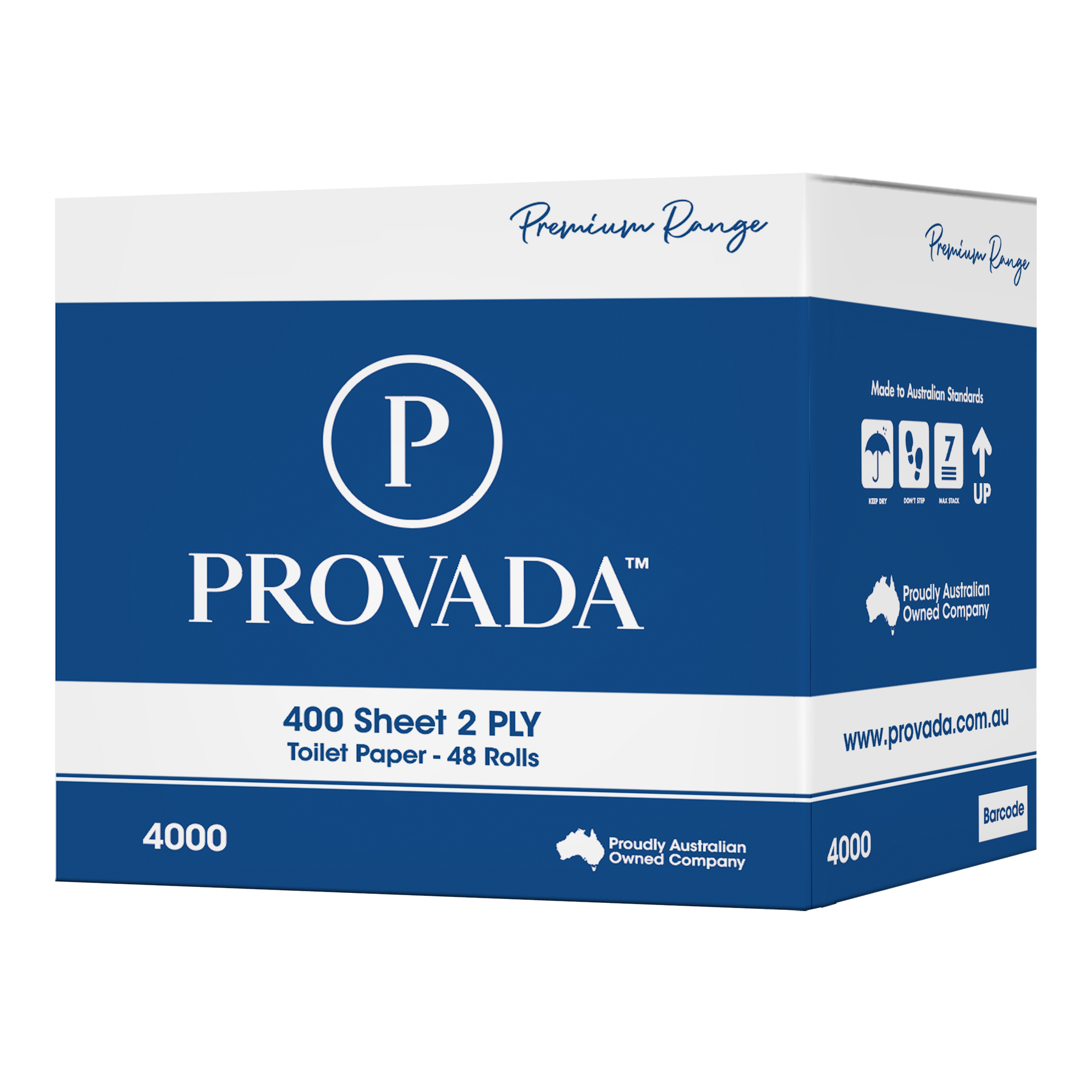 Toilet Paper 2 ply 400's | 48/CTN