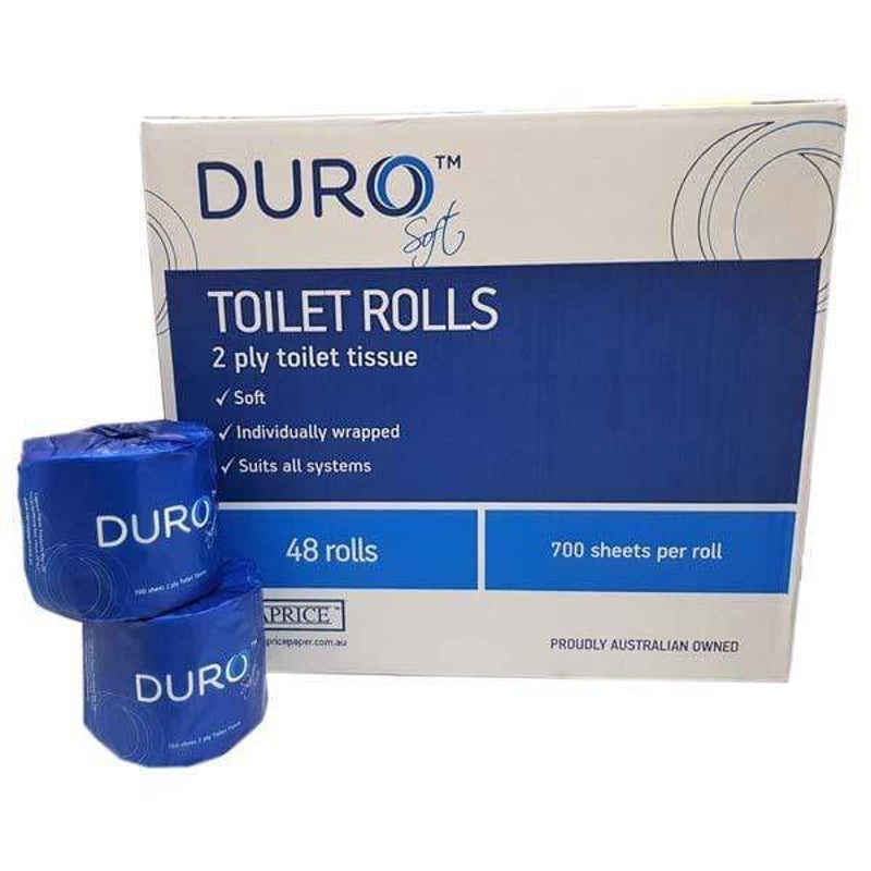 CAPRICE Duro Toilet Paper Roll 700 | 48/CTN