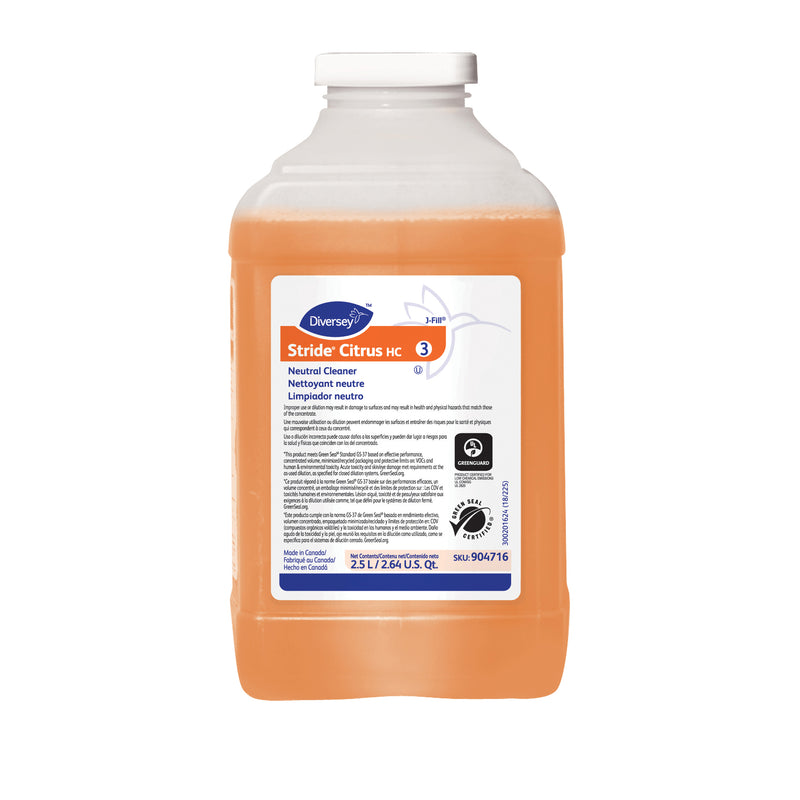 Diversey Stride Citrus HC J-Fill Green | 2.5L