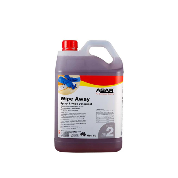 Agar Wipe Away Spray Detergent | 5L