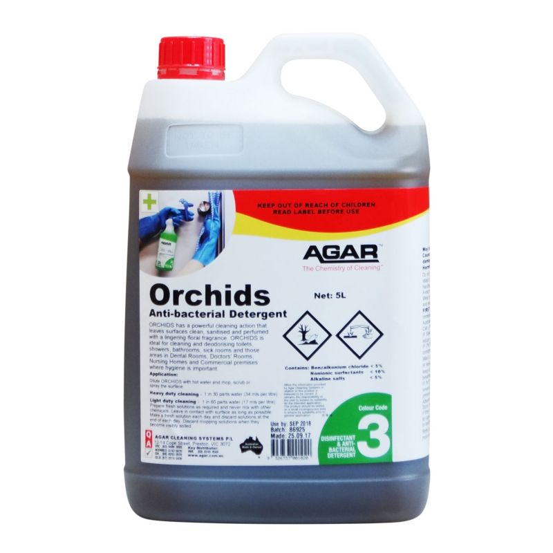 Agar Orchids Anti-bacterial Detergent | 5L