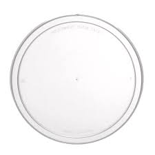Genfac Round Plastic Containers | Lids Seperately