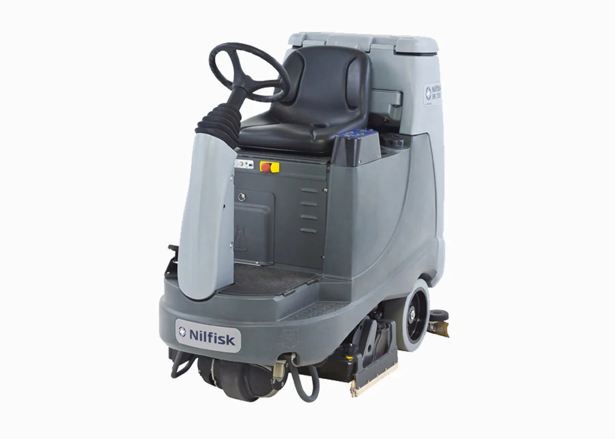 Nilfisk BR755C Battery Operated Rider Floor Scrubber