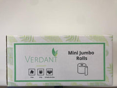 Verdant Mini Jumbo Roll 2Ply 115 Sheets | 12/CTN