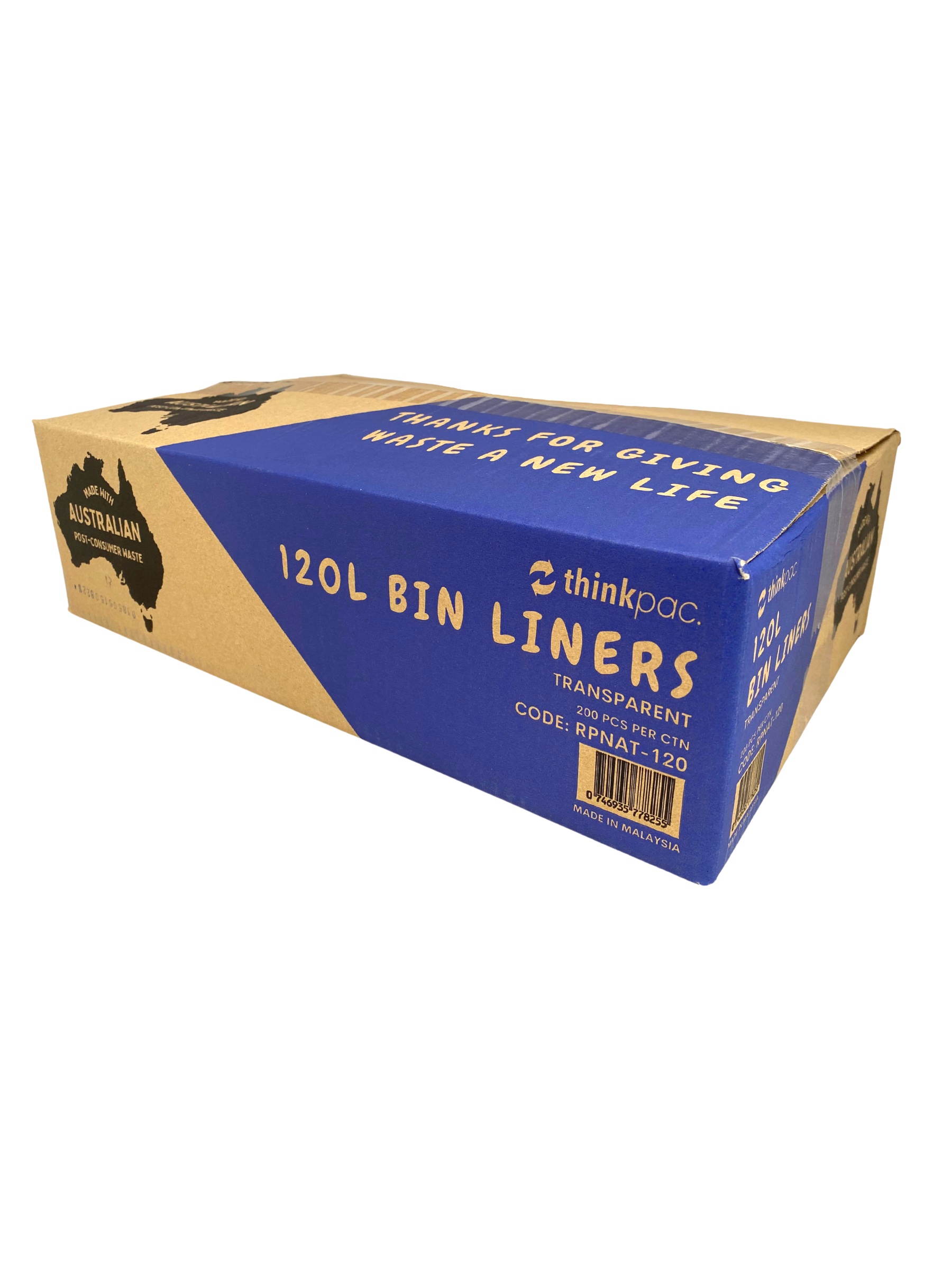 120L Bin L Clear | 
200/CTN