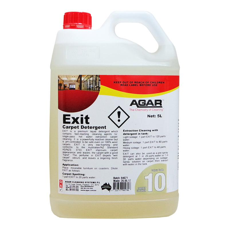Agar Exit Carpet Detergent | 5L