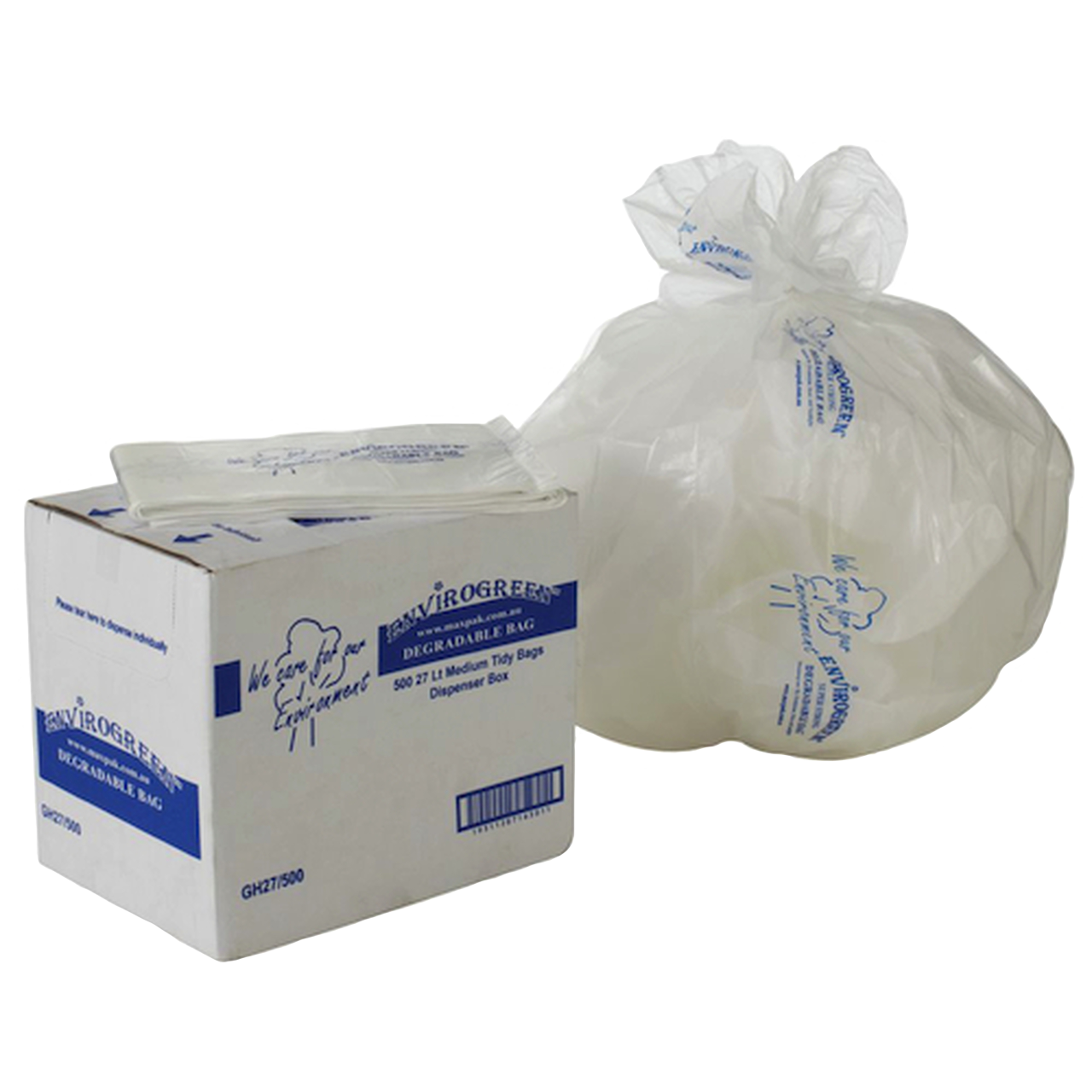 27L Degradable Bin Bag | 500/CTN