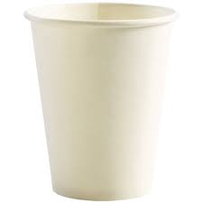 Single Wall Paper Cup White | Lids Seperatly