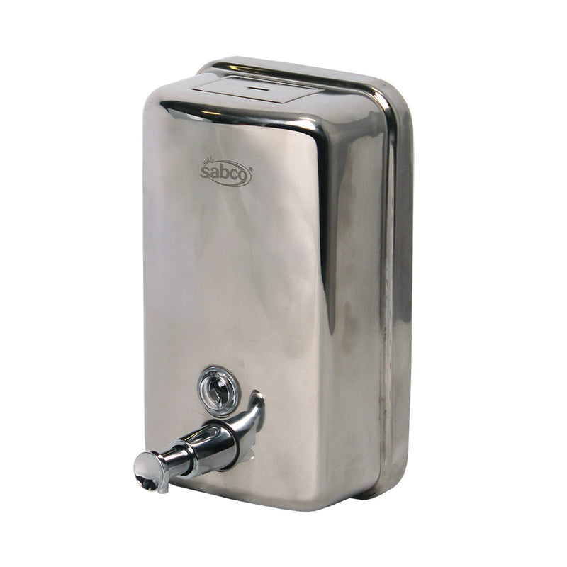 Sabco Dispenser Soap & Lotion Stainless Steel | 1000Ml
