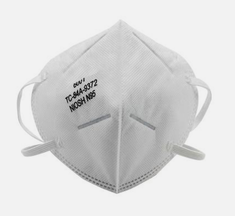 Makrite Niosh N95 -Face Mask Respirators  40Pcs | Disposable Masks