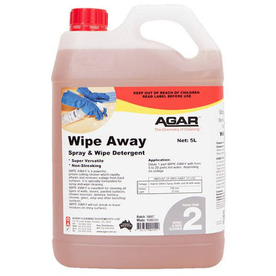 Agar Wipe Away Spray Detergent | 5L