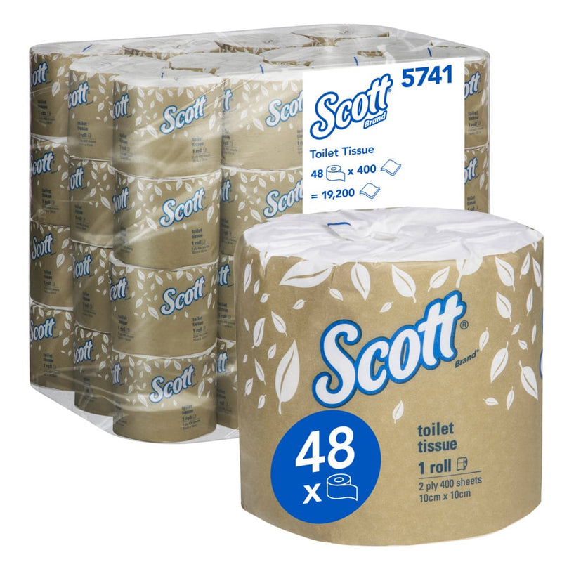 SCOTT® Toilet Tissue Roll 2 Ply 400