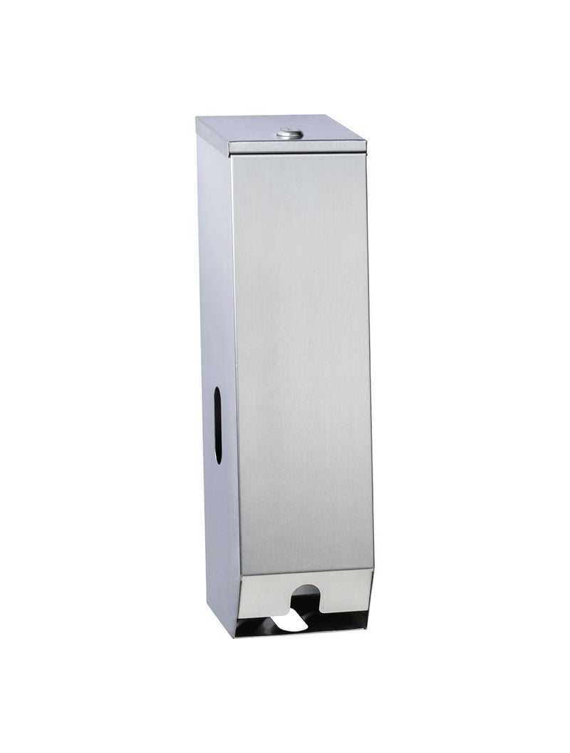 Triple Toilet Roll Dispenser | Stainless Steel