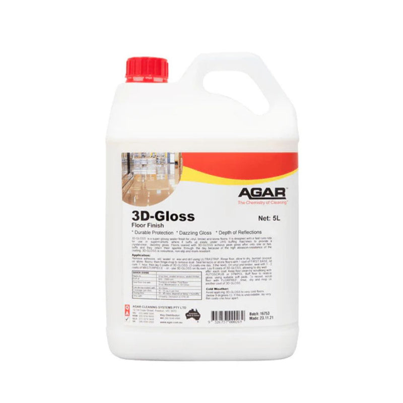 Agar 3D Gloss Floor Sealer | 5L