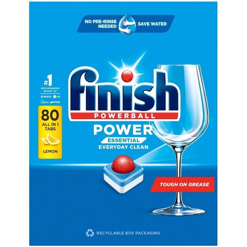Finish Power Lemon Dishwashing | 80 Tabs