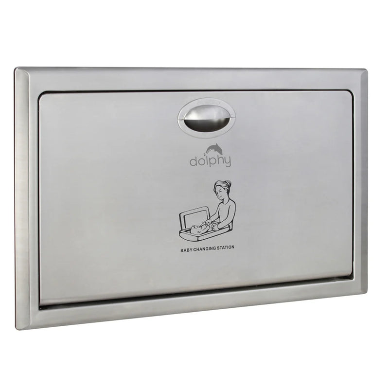 Recessed Stainless Steel Baby Changing Station