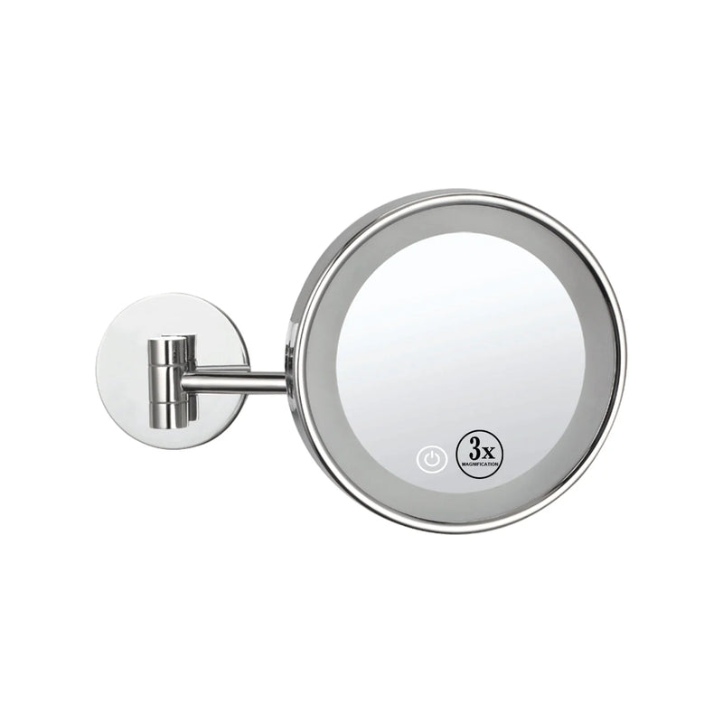 Dolphy Single Arm White LED Mounted Mirror