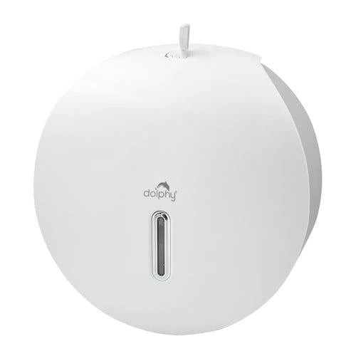 Jumbo Roll Plaza Dispenser | White