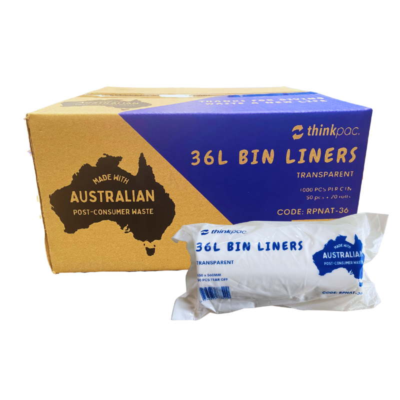 36L Bin Bag Clear l 1000/CTN