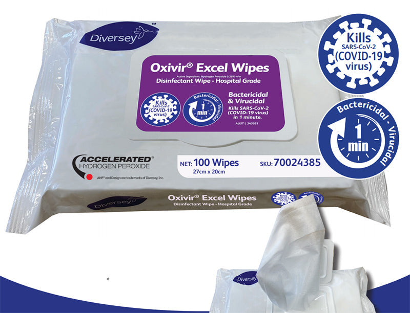 Oxivir Excel Wipes | 100's