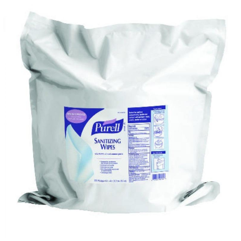 Purell Hand Sanitising 1200 Wipes | 2/CTN