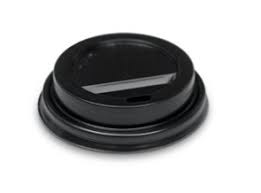 Sipper Lid Black | To Fit 8/12/16oz Paper Cup | 1000 CTN