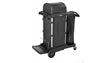 Rubbermaid  H/Security Cleaning Cart