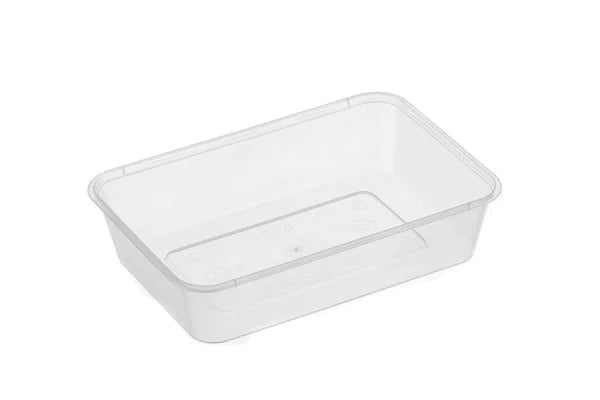 Rectangle Plastic Containers 1L | 500/CTN