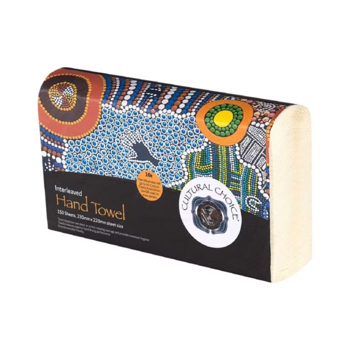 CULTURAL CHOICE Ultraslim Hand Towel 150's | 16/CTN