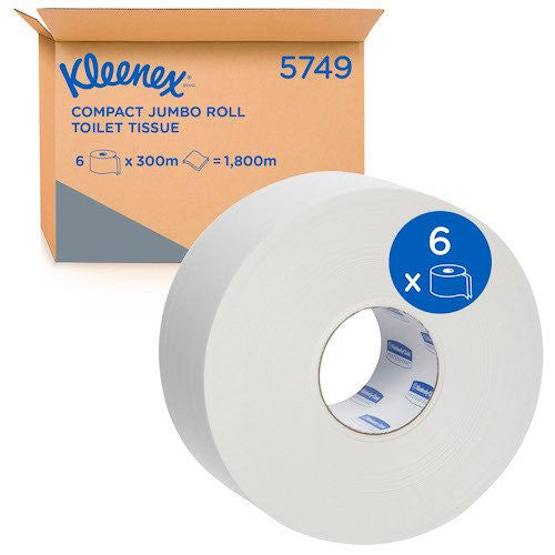 KLEENEX® Jumbo Roll 300M | 6/CTN