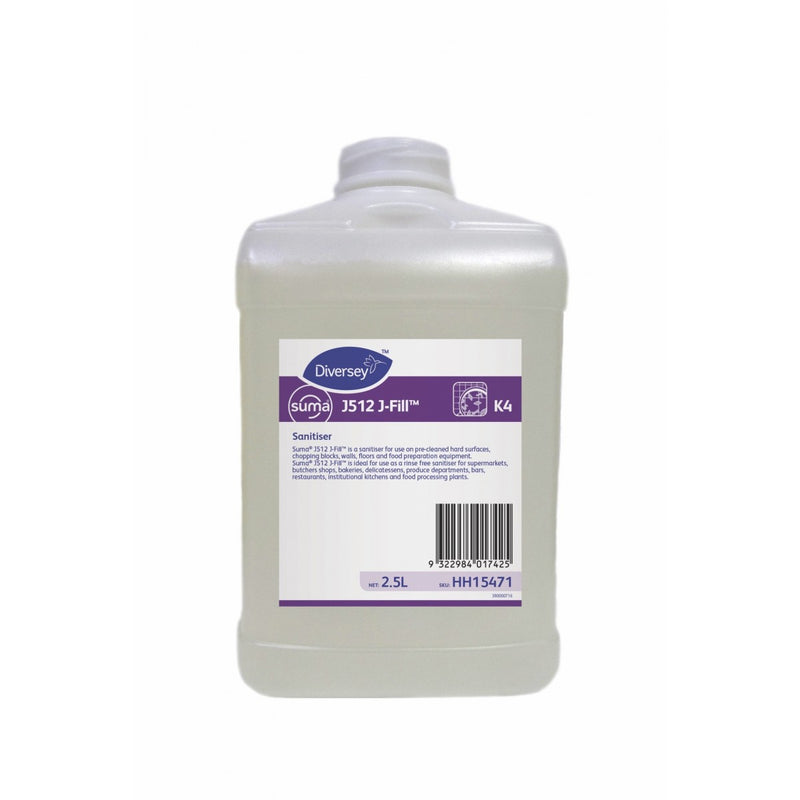 Diversey Suma J512 Sanitiser | 2.5L