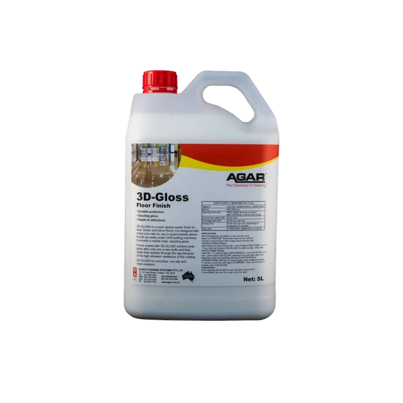 Agar 3D Gloss Floor Sealer | 5L