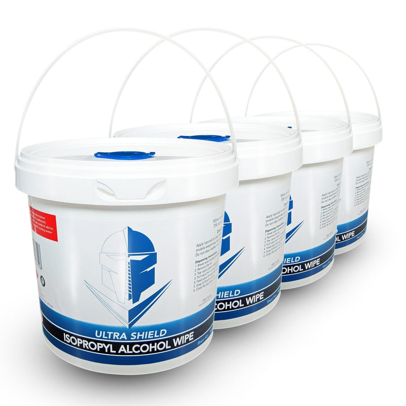 ISO Alcohol Wipes Bucket 800 | 4/PKT