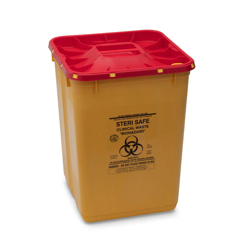 Biohazard Medical Waste Bin & Sharp Container | 60l