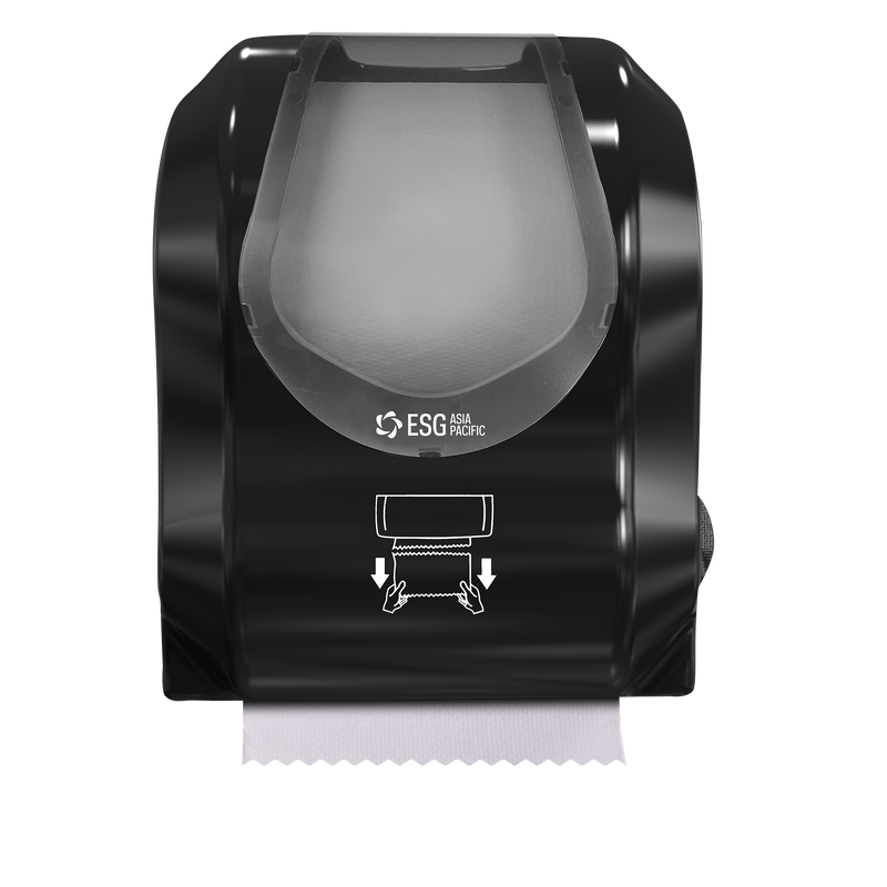 ESG Controlled-Use Roll Towel Dispenser | Black