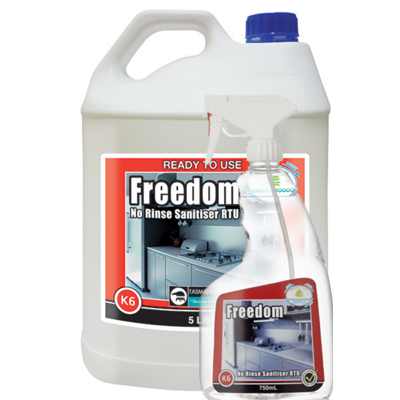 Freedom RTU No Rinse Sanitiser  | 750ML