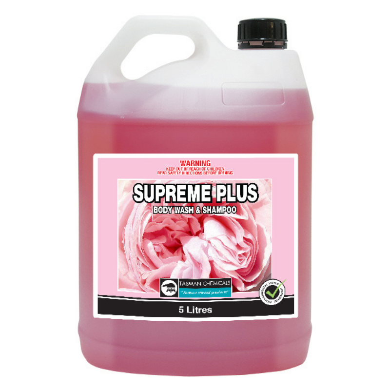 Tasman Supreme Plus Body Wash & Shampoo | 5L