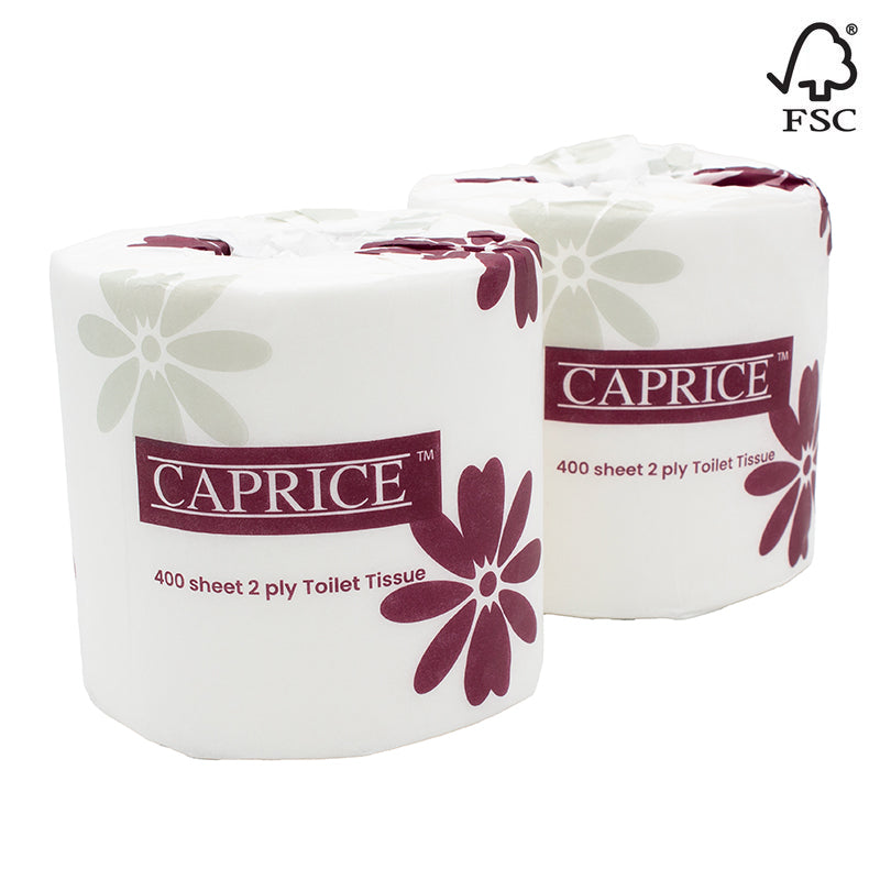 CAPRICE Toilet Tissue 2Ply 400's | 48/CTN