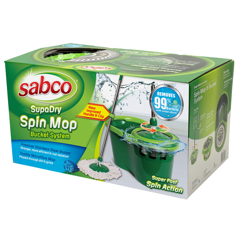 Sabco SupaDry Spin Mop & Bucket