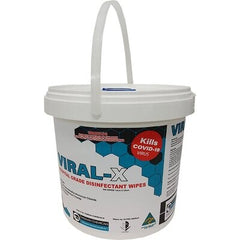 VIRAL-X Virucidal Disinfectant 300 Wipes Bucket