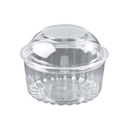 Show Bowl Container & Dome Lid Plastic