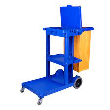 Sabco Janitor Trolley With Lid