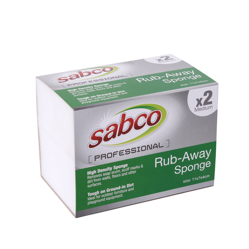 Sabco Rub-Away Sponge Medium | 2/PKT