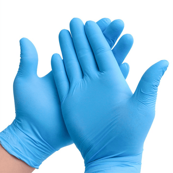 Blue Vinyl PF Gloves L | 10/CTN – verdantonline